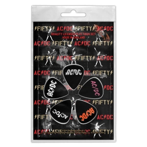 zestaw kostek AC/DC - FIFTY (5 szt)