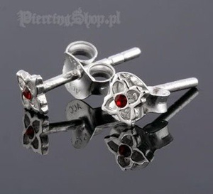 kolczyki do uszu ROZETA CZER