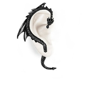 kolczyk THE DRAGON'S LURE BLACK kolczyk THE DRAGON'S LURE BLACK