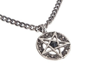 wisior + łańcuch PENTAGRAM