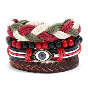 bransoletka BOHO - EYE, zestaw 4 bransoletek bransoletka BOHO - EYE, zestaw 4 bransoletek