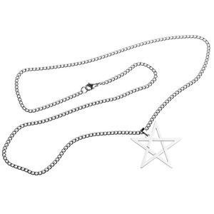 wisior + łańcuch  PENTAGRAM II