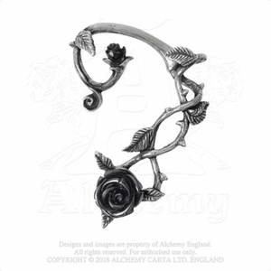 kolczyk BLACK ROSE