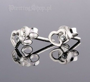 kolczyki do uszu HEART CR [STF-328]