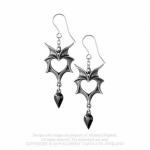 kolczyki LOVE BATS (para)