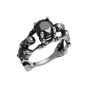 pierścień BLACK STONE black pierścień BLACK STONE black