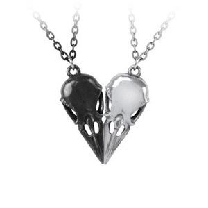 wisior COEUR CRANE, para