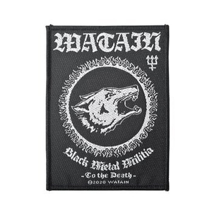 naszywka WATAIN - BLACK METAL MILITIA