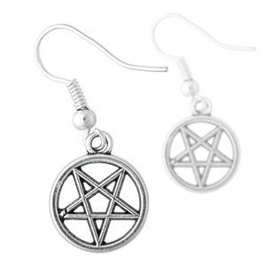 kolczyki PENTAGRAM