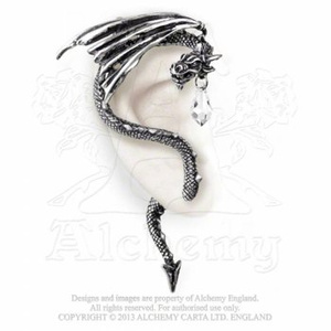 kolczyk CRYSTAL DRAGON (sztuka)