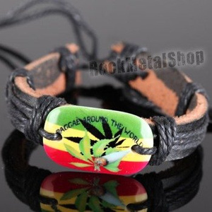 bransoletka na rękę REGGAE AROUND THE WORLD