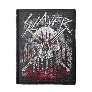 naszywka SLAYER - SKULL & SWORDS