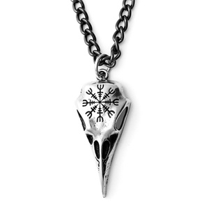 wisior + łańcuch RAVEN'S SKULL