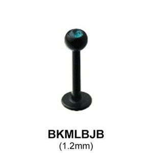 KOLCZYK DO BRODY WARGI LABRET 316L BLACK LINE OCZKO ZIELONE kulka 2,5mm KOLCZYK DO BRODY WARGI LABRET 316L BLACK LINE OCZKO ZIELONE kulka 2,5mm