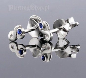 kolczyki do uszu 8 NIEB kolczyki do uszu 8 NIEB