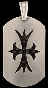 zawieszka BICO AUSTRALIA - COURAGEOUS CROSS (NC11SI)