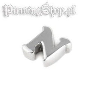 NAKRęTKA OZDOBNA LITERA N gwint 1,6mm