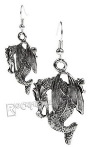kolczyki DRAGON