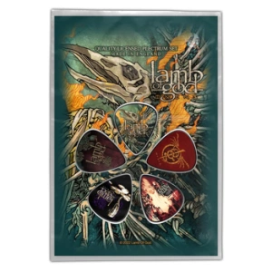 zestaw kostek do gitary LAMB OF GOD - OMENS (5 szt)