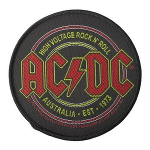 naszywka AC/DC - HIGH VOLTAGE ROCK N' ROLL