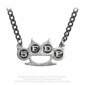 wisiorek FIVE FINGER DEATH PUNCH - 5FDP KNUCKLE DUSTER