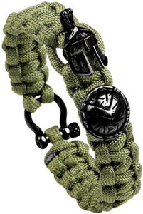 bransoletka VIKING SPARTAN OLIV BLACK bransoletka VIKING SPARTAN OLIV BLACK