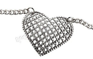 wisior + łańcuch HEART