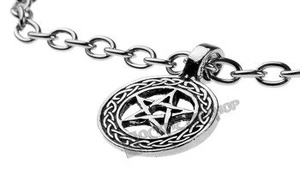 wisior + łańcuszek PENTAGRAM