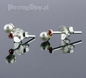 kolczyki do uszu PERŁA CZER kolczyki do uszu PERŁA CZER