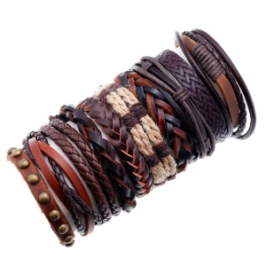 bransoletka BOHO BROWN, zestaw 10 bransoletek bransoletka BOHO BROWN, zestaw 10 bransoletek