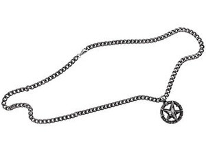 wisior + łańcuch PENTAGRAM BAPHOMET