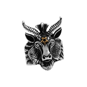 pierścień GOAT (gold) pierścień GOAT (gold)