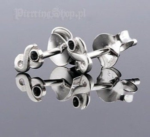 kolczyki do uszu 8 CZAR kolczyki do uszu 8 CZAR