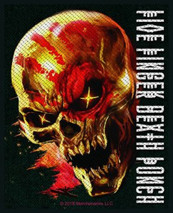 naszywka FIVE FINGER DEATH PUNCH - AND JUSTICE FOR NONE naszywka FIVE FINGER DEATH PUNCH - AND JUSTICE FOR NONE