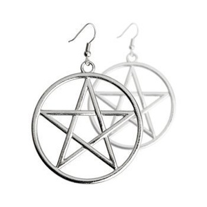kolczyki PENTAGRAM kolczyki PENTAGRAM