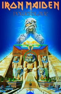 flaga IRON MAIDEN - POWERSLAVE
