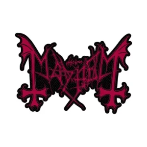 naszywka MAYHEM - LOGO CUT OUT