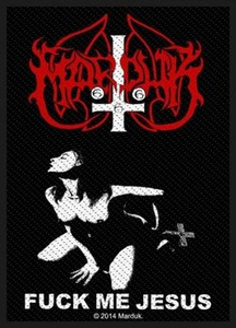 naszywka MARDUK - FUCK ME JESUS