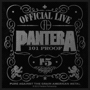 naszywka PANTERA - 101% PROOF