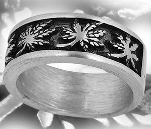 pierścień SWEET LEAF pierścień SWEET LEAF