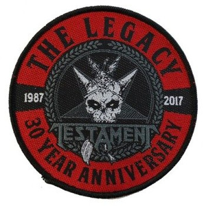 naszywka TESTAMENT - THE LEGACY 30TH ANNIVERSARY