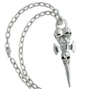 wisior + łańcuch SWORD & SKULLS