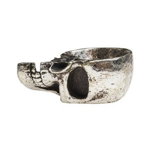 naczynie ozdobne HALF SKULL