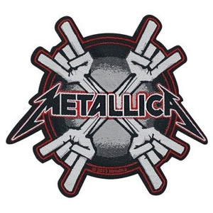 naszywka METALLICA - METAL HORNS