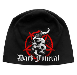 czapka DARK FUNERAL - SKULLS PENTAGRAM, zimowa