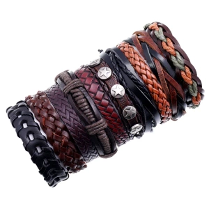 bransoletka BOHO BROWN, zestaw 10 bransoletek bransoletka BOHO BROWN, zestaw 10 bransoletek