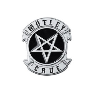 przypinka MOTLEY CRUE - PENTAGRAM