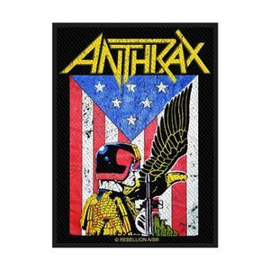 naszywka ANTHRAX - JUDGE DREDD