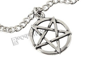 wisior + łańcuch PENTAGRAM