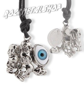 wisior EYE - SKULLS
